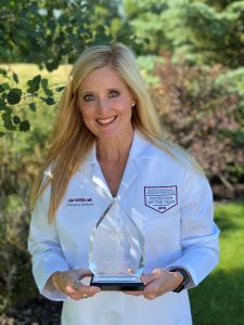 Dr. Lisa Yosten as Physician of the Year