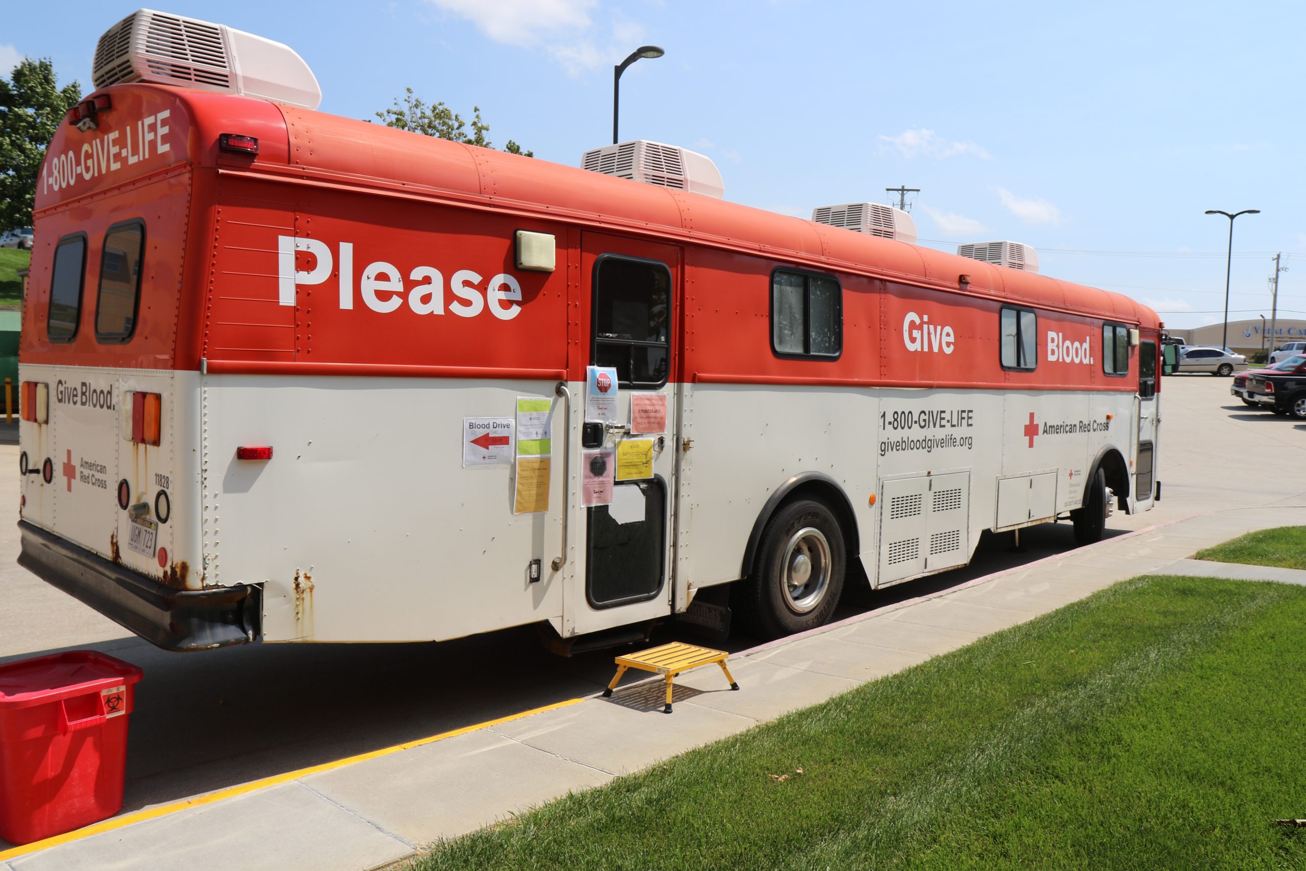 American Red Cross Blood Donation Bus